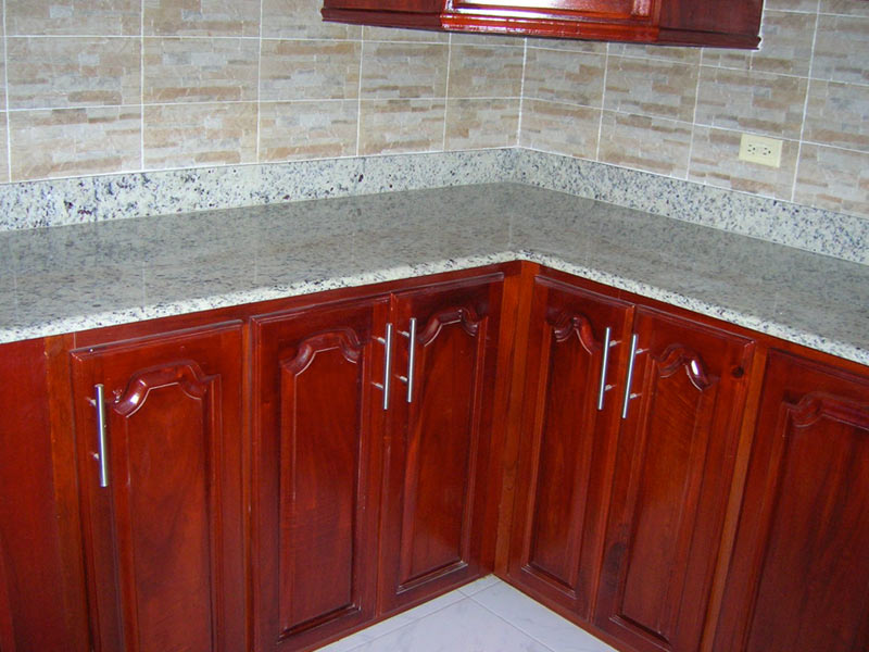 cabinets and countertops